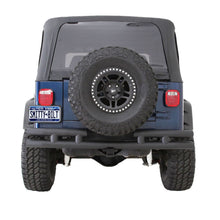 Load image into Gallery viewer, Tubular-Bumper---Rear-WHitch---Gloss-Black