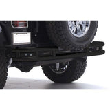 Smittybilt JB48-RHS Tubular Bumper - Rear W/Hitch - Stainless Steel