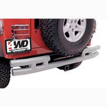 Load image into Gallery viewer, Tubular-Bumper---Rear-WO-Hitch---Gloss-Black