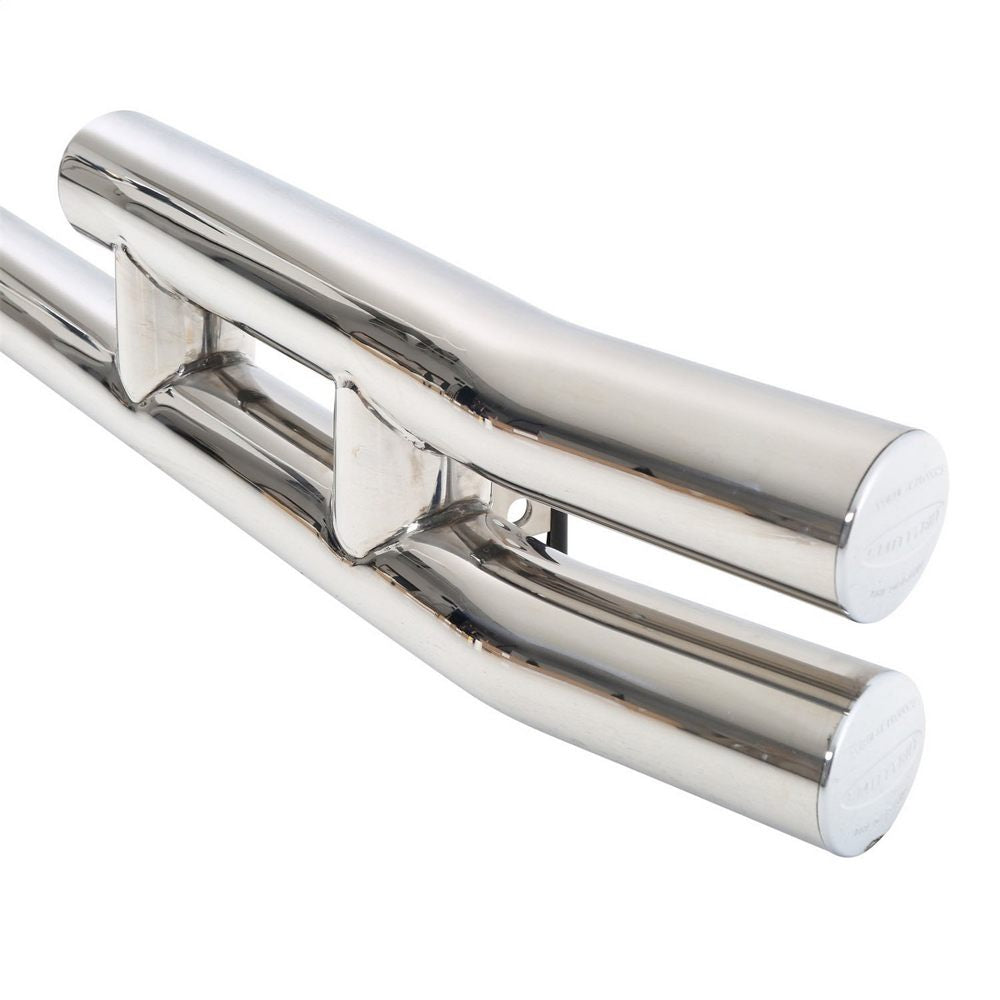 Tubular-Bumper---Rear-WO-Hitch---Stainless-Steel