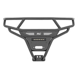 Rough Country 93131 Tubular Bumper Front Black Series LED 6 Light Slim Line Polaris RZR XP1000