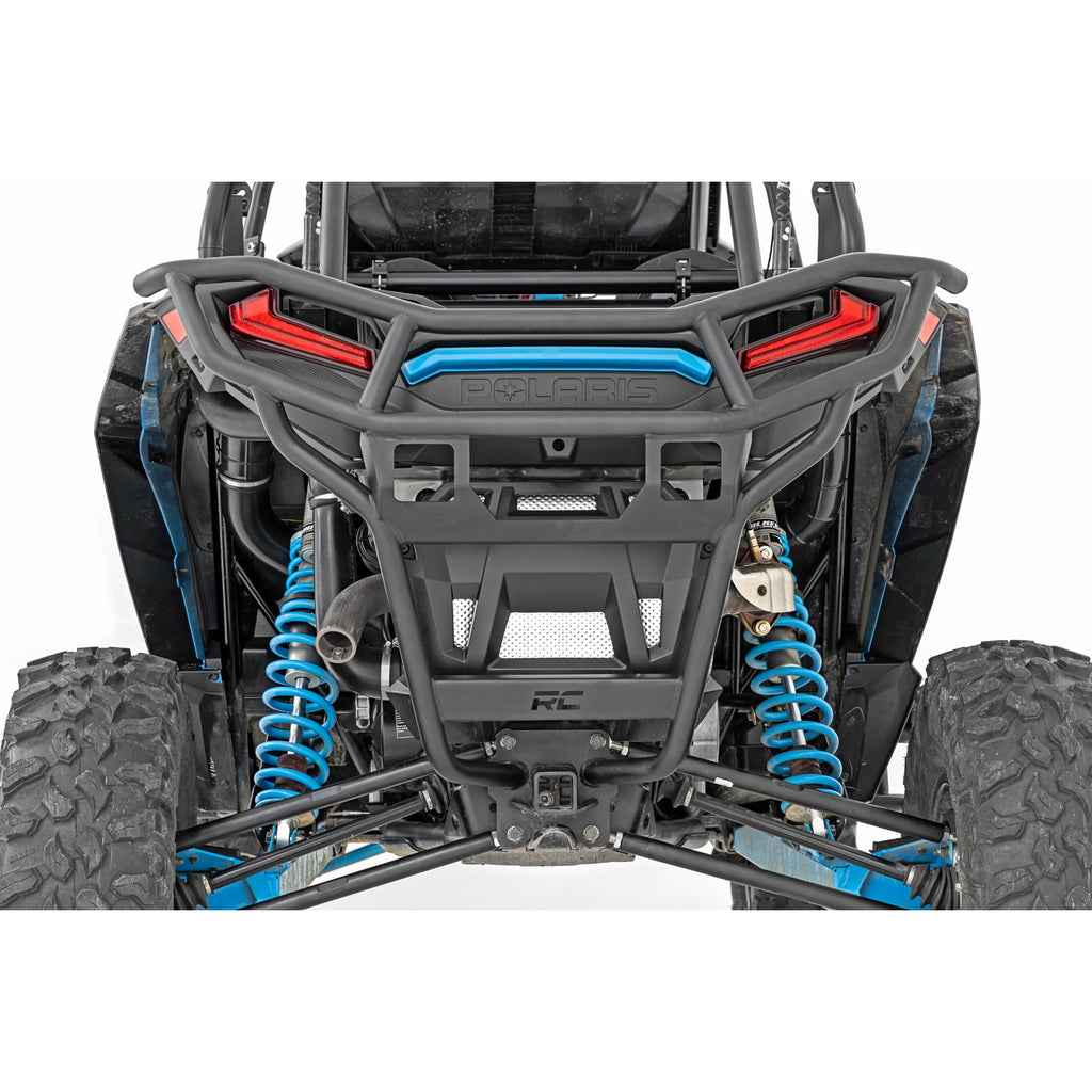 Tubular-Bumper-Rear-W-Receiver-Hitch-Polaris-Rzr-Xp1000-Rough-Country