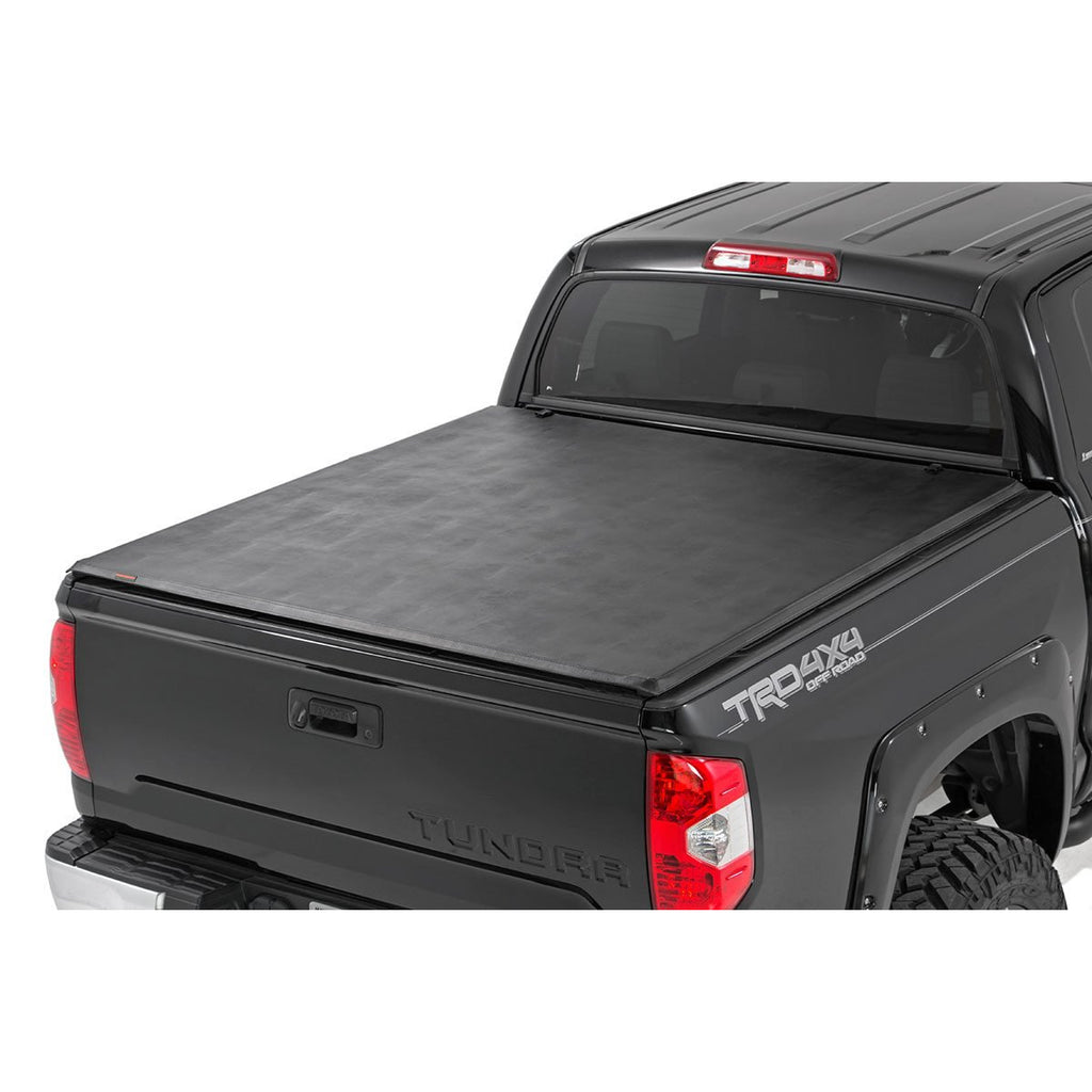 Tundra-Soft-Tri-Fold-Bed-Cover-14-20-Tundra-5-Foot-5-Inch-Bed-WO-Cargo-Mgmt-Rough-Country