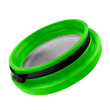 Load image into Gallery viewer, Turbo-Screen-5.0-Inch-Lime-Green-Stainless-Steel-Mesh-WStainless-Steel-Clamp-SB