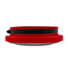 Load image into Gallery viewer, Turbo-Screen-5.0-Inch-Red-Stainless-Steel-Mesh-WStainless-Steel-ClampsB