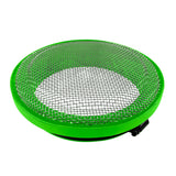S&B Filters 77-3008 Turbo Screen 6.0 Inch Lime Green Stainless Steel Mesh W/Stainless Steel Clamp S&B