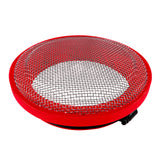 S&B Filters 77-3005 Turbo Screen 6.0 Inch Red Stainless Steel Mesh W/Stainless Steel Clamp S&B