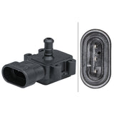 Hella 009403061 Turbocharger Boost Sensor