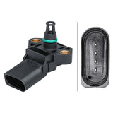 Hella 009403341 Turbocharger Boost Sensor