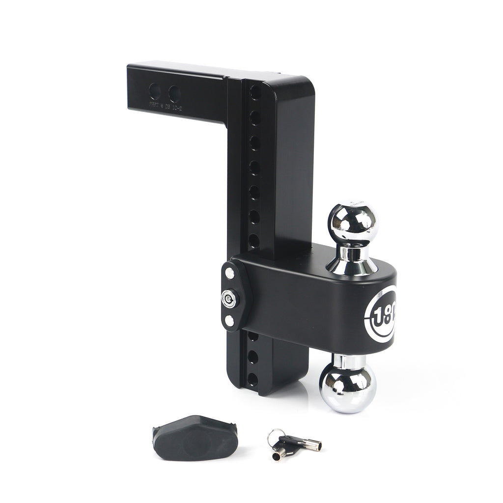 Turnover-Ball-10In-Drop-Hitch-W-2In-Shank-(8K10K-Gtwr)WCerakote