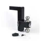 Weigh Safe LTB10-2-CER-BLA Cerakoted 180 Hitch w/ SS Tow Balls 10