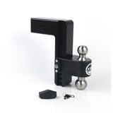 Weigh Safe LTB10-3-CER-BLA Cerakoted 180 Hitch w/ SS Tow Balls 10
