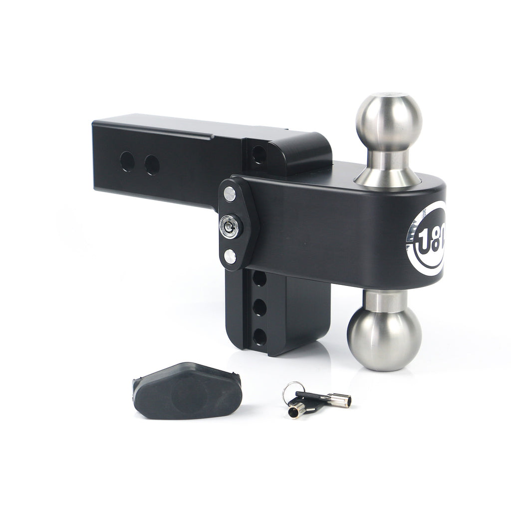 Turnover-Ball-4In-Drop-Hitch-W-2.5In-Shank-(8K14.5K-Gtwr)WCerakote