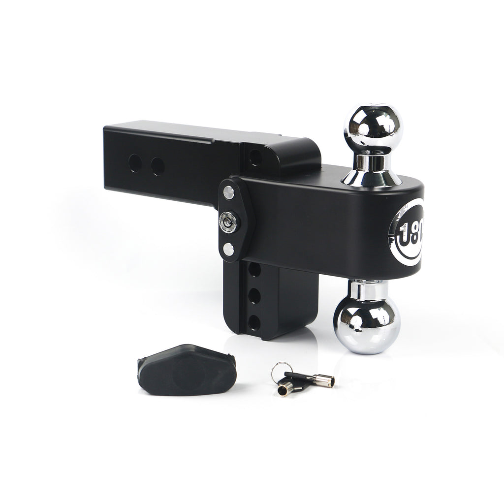 Turnover-Ball-4In-Drop-Hitch-W-2.5In-Shank-(8K14.5K-Gtwr)WCerakote