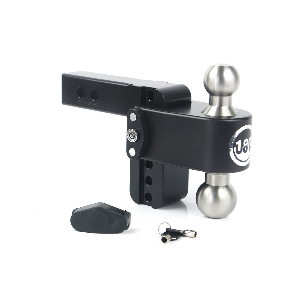 Turnover-Ball-4In-Drop-Hitch-W-2In-Shank-(8K10K-Gtwr)WCerakote