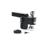 Weigh Safe CTB4-2-CER-BLA Cerakoted 180 Hitch w/ Chrome Tow Balls - 4
