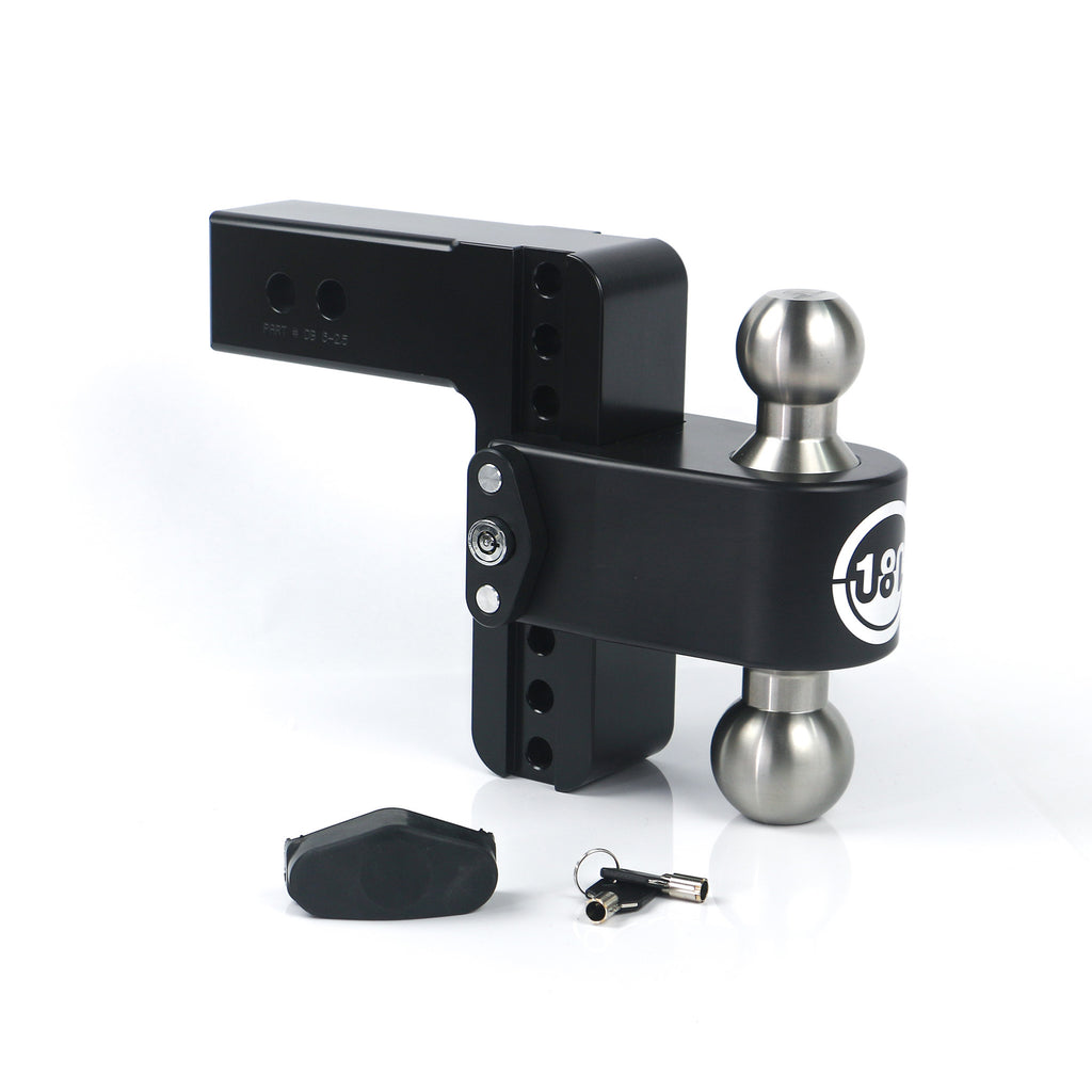 Turnover-Ball-6In-Drop-Hitch-W-2.5In-Shank-(8K14.5K-Gtwr)WCerakote