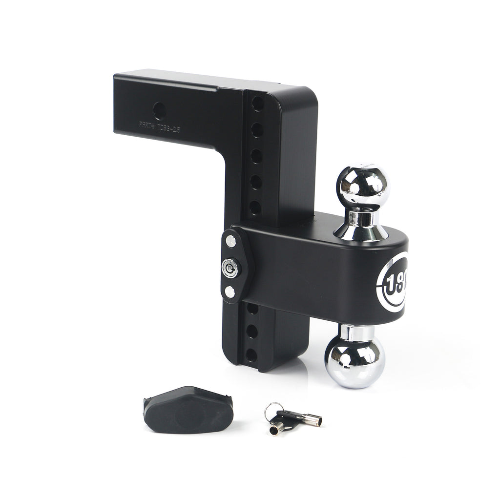 Turnover-Ball-8In-Drop-Hitch-W-2.5In-Shank-(8K14.5K-Gtwr)WCerakote