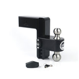 Weigh Safe LTB8-3-CER-BLA Cerakoted 180 Hitch w/ SS Tow Balls 8
