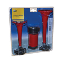 Load image into Gallery viewer, Twin-Trumpet-Horn-Kit-12V-240W-795-800Hz-118Db