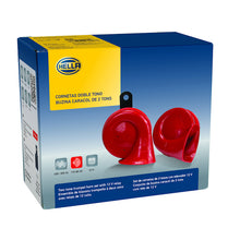 Load image into Gallery viewer, Twin-Trumpet-Horn-Kit-12V-400500Hz-(007424804-=-007424801)