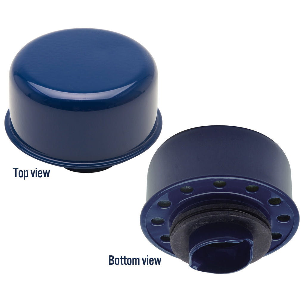 Twist-In-Style-Breather-Cap;-2-34-In.-Diameter--Ford-Blue-Powder-Coated