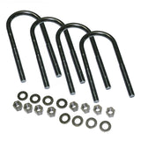 Superlift 11704 U-Bolt 4 Pack - 5/8 x 4 x 10 - Round w/ Hardware