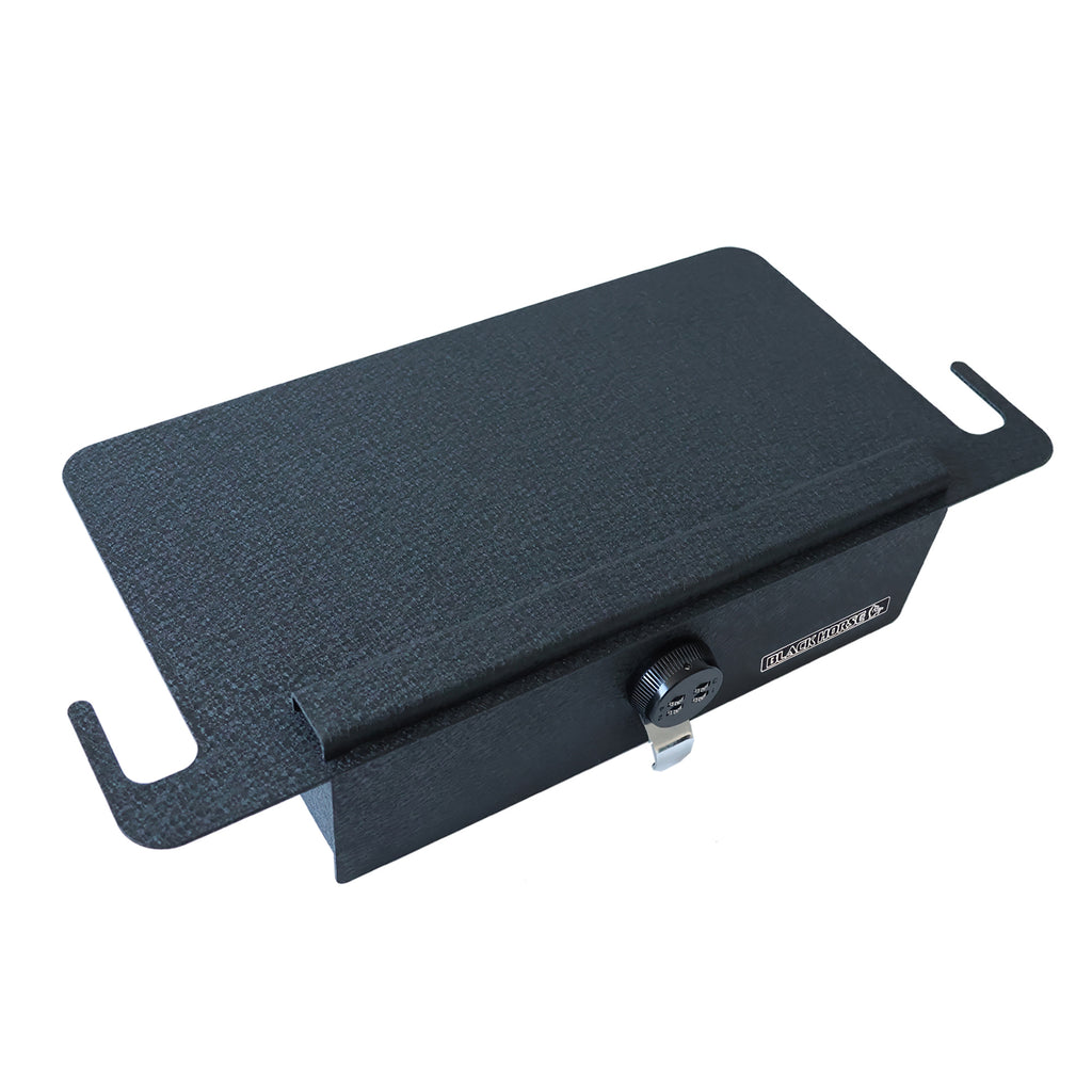 Black Horse Off Road UASTY01 Under Seat Storage Console Safe for Select Tesla Y