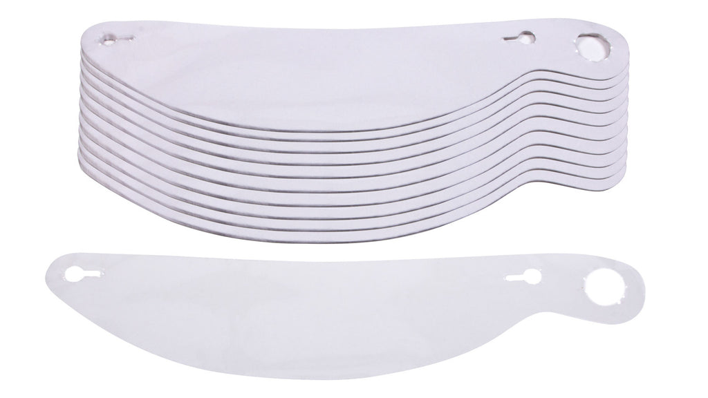 ULTRA SHIELD 01230 Tearoffs 11.75in Curved IMP Vapor / Charger