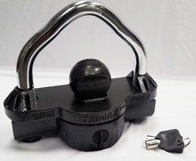 Load image into Gallery viewer, Trimax UMAX50D Deluxe Universal Die Cast Unattended Trailer Lock, &amp; U-Lock 9/16 Dia. Shackle