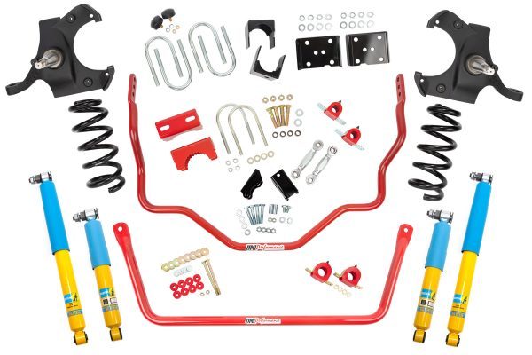 UMI PERFORMANCE 6402-R 73-87 Chevy C10 Lowering Suspension Kit