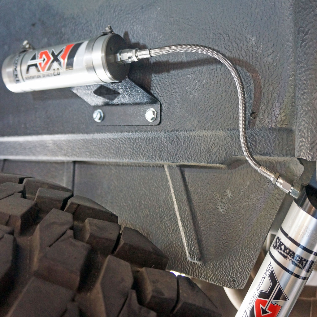 Skyjacker UN3RR Remote Reservoir Mounting Kit for Select Ford Bronco, Ford F-100, Ford F-150