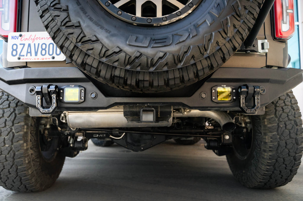 DV8 Offroad UNSK-01BL Black DV8 Elite Series D-Rings (Pair)