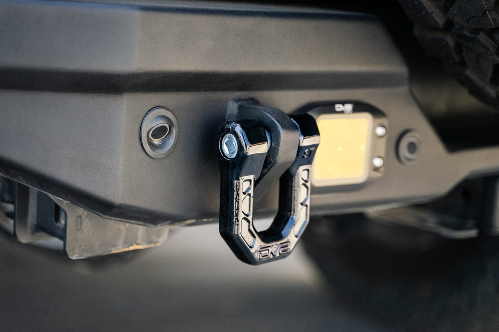 DV8 Offroad UNSK-01BL Black DV8 Elite Series D-Rings (Pair)
