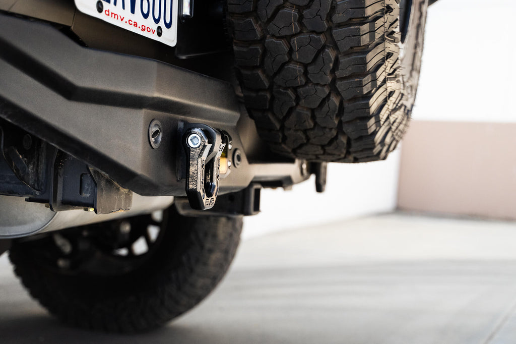 DV8 Offroad UNSK-01BL Black DV8 Elite Series D-Rings (Pair)