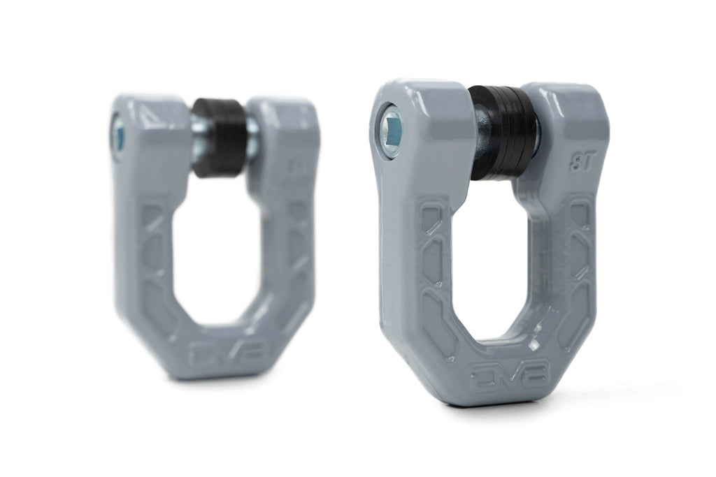 DV8 Offroad UNSK-01GR Gray DV8 Elite Series D-Rings (Pair)