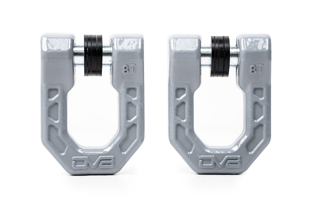 DV8 Offroad UNSK-01GR Gray DV8 Elite Series D-Rings (Pair)