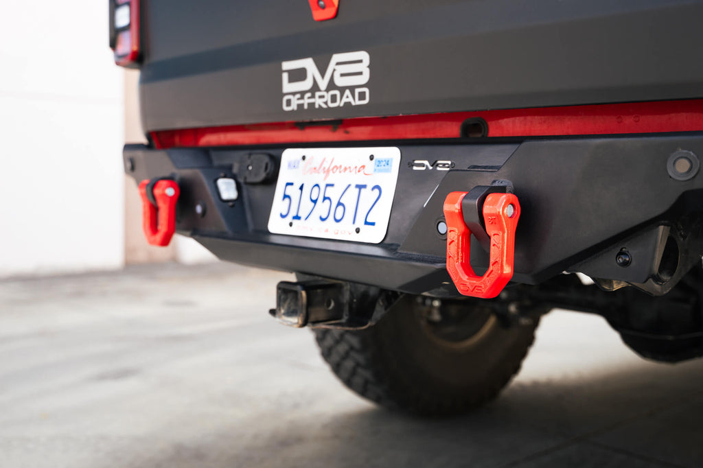 DV8 Offroad UNSK-01RD Red DV8 Elite Series D-Rings (Pair)