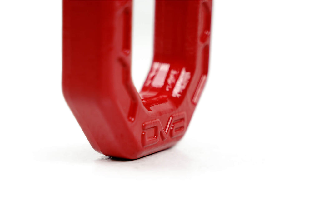 DV8 Offroad UNSK-01RD Red DV8 Elite Series D-Rings (Pair)
