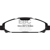 EBC UD1791 Ultimax OEM Replacement Brake Pads