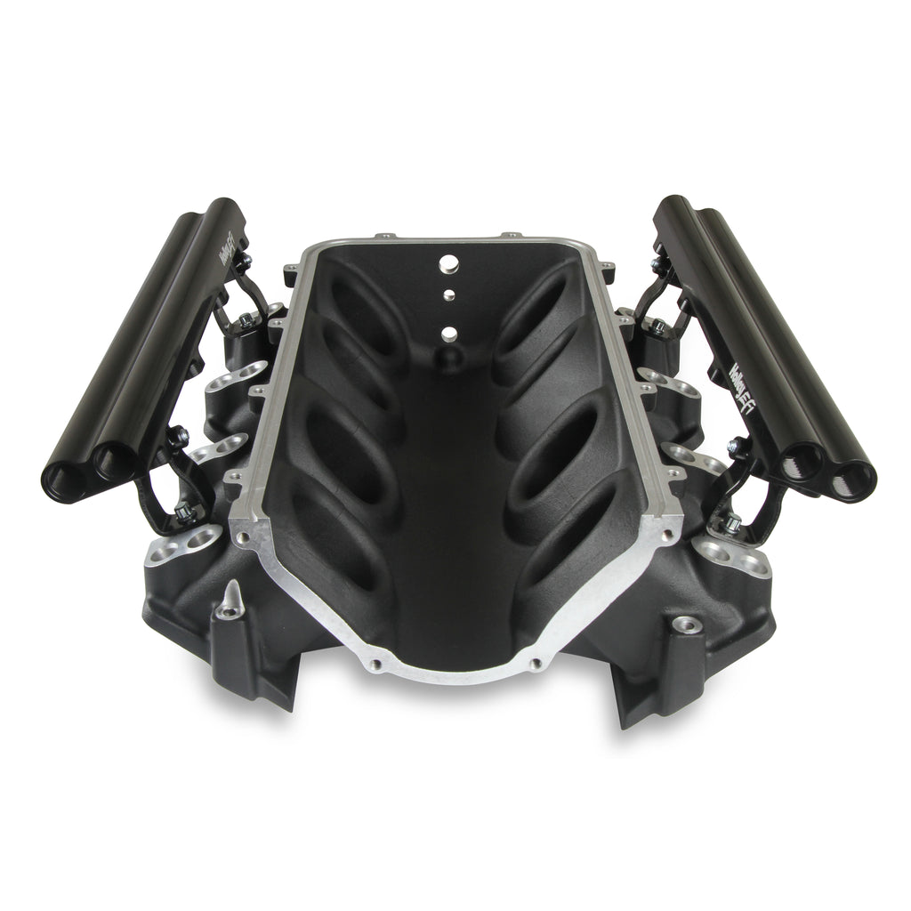 Ultra-Lo-Ram-Manifold-Base-And-Fuel-Rails-Dual-Fuel-Injector-Gm-Ls3L93