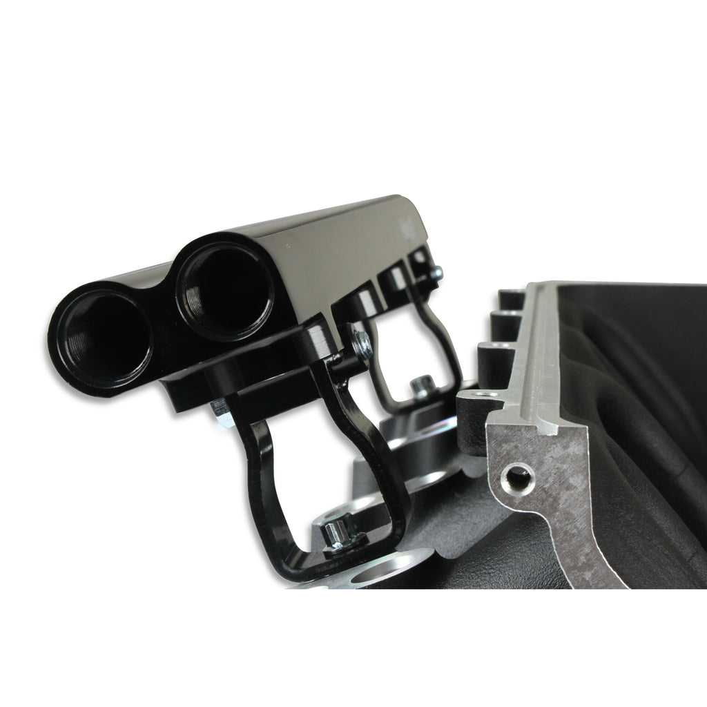 Ultra-Lo-Ram-Manifold-Base-And-Fuel-Rails-Dual-Fuel-Injector-Gm-Ls3L93