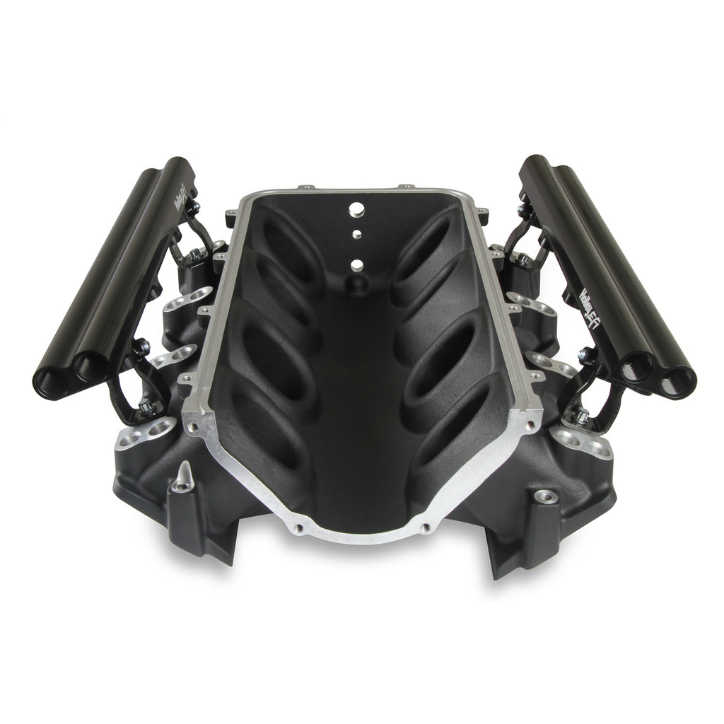 Ultra-Lo-Ram-Manifold-Base-And-Fuel-Rails-Dual-Fuel-Injector-Gm-Ls3L93