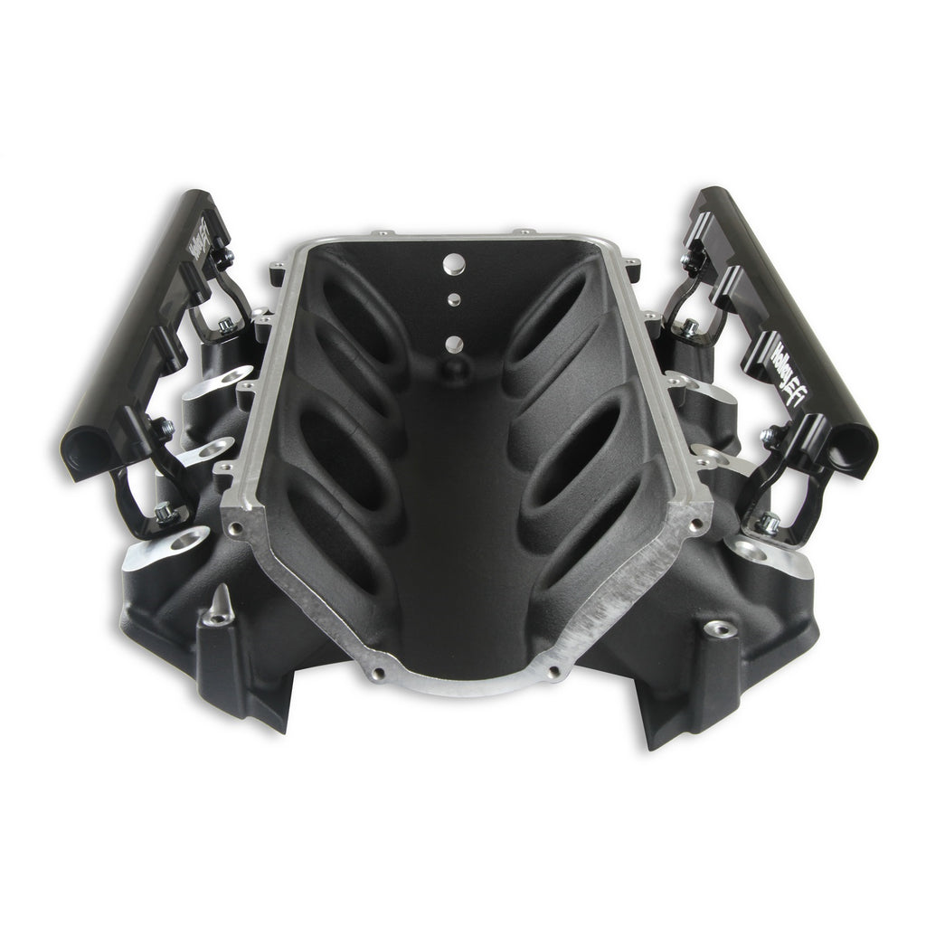Ultra-Lo-Ram-Manifold-Base-And-Fuel-Rails-Single-Fuel-Injector-Gm-Ls3L93