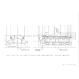 Holley 300-716BK  Ultra Lo-Ram Manifold Kit- Gm Gen V Lt