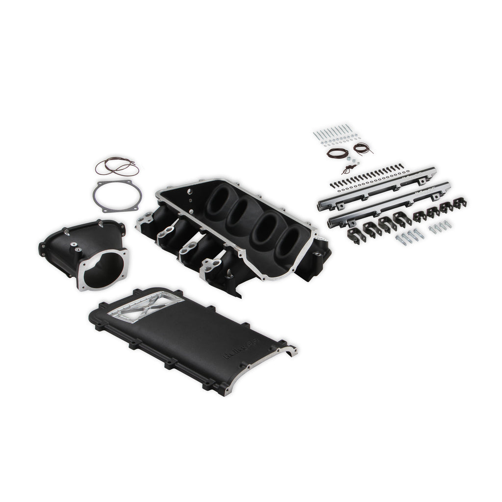 Ultra-Lo-Ram-Manifold-Kit-Dual-Injector---Black---Gm-Ls3L92