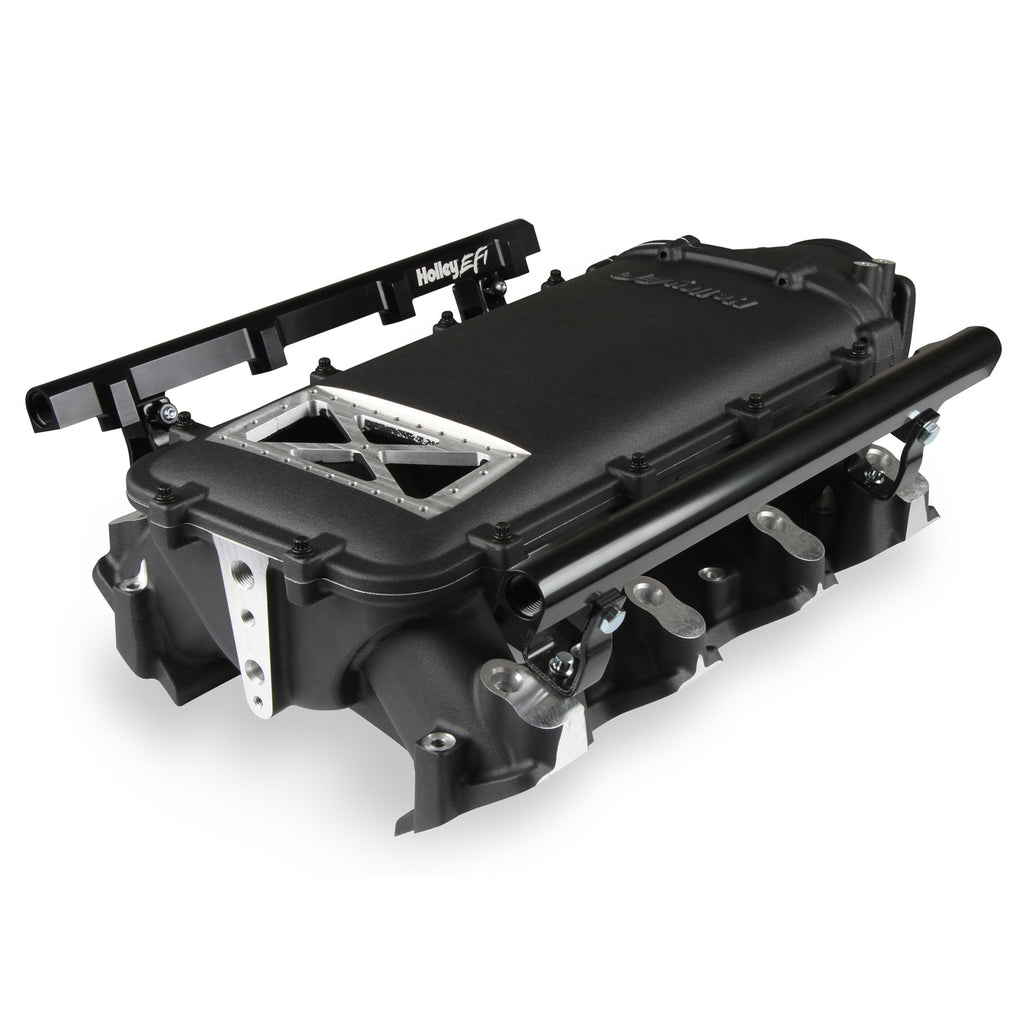 Ultra-Lo-Ram-Manifold-Kit-Single-Injector--Black---Gm-Ls3L92