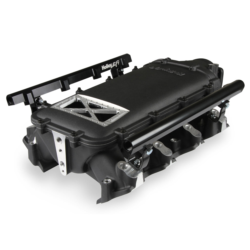 Ultra-Lo-Ram-Manifold-Kit-Single-Injector--Black---Gm-Ls3L92