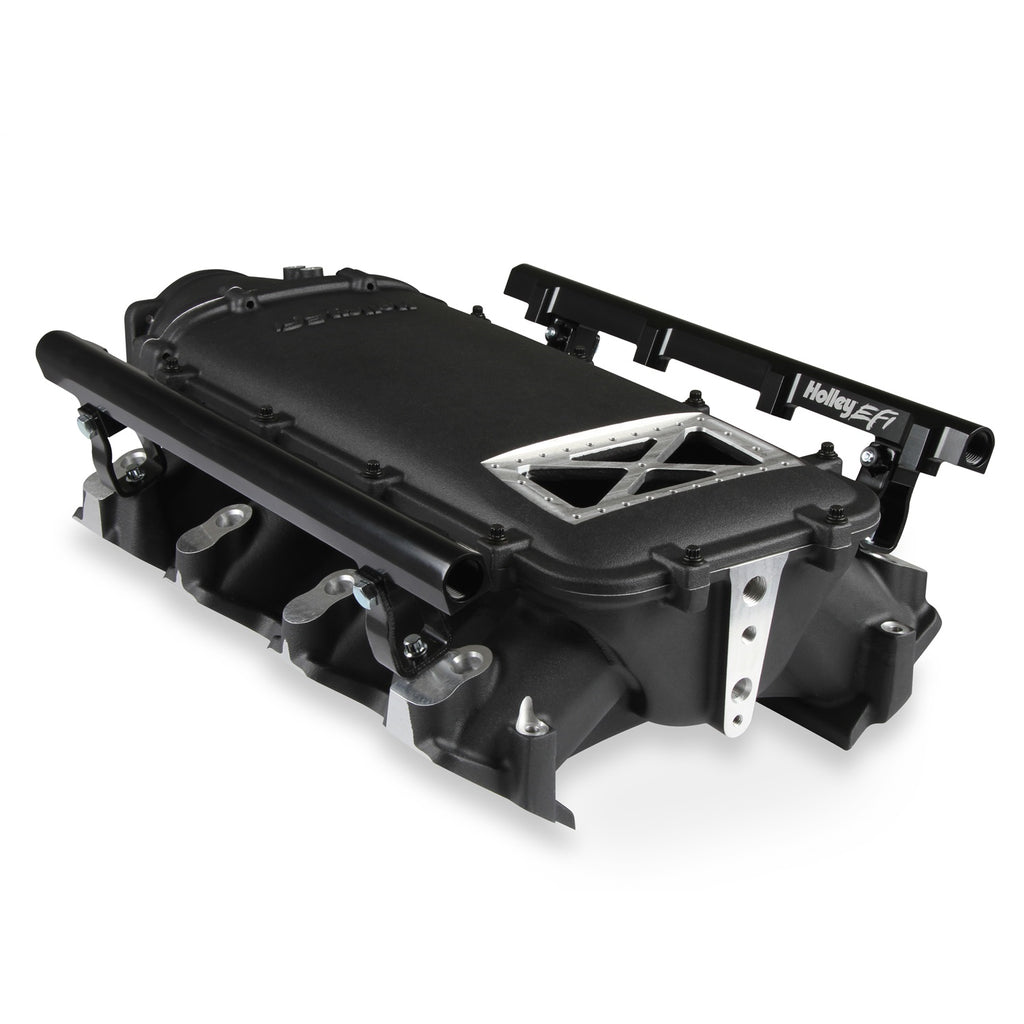 Ultra-Lo-Ram-Manifold-Kit-Single-Injector--Black---Gm-Ls3L92