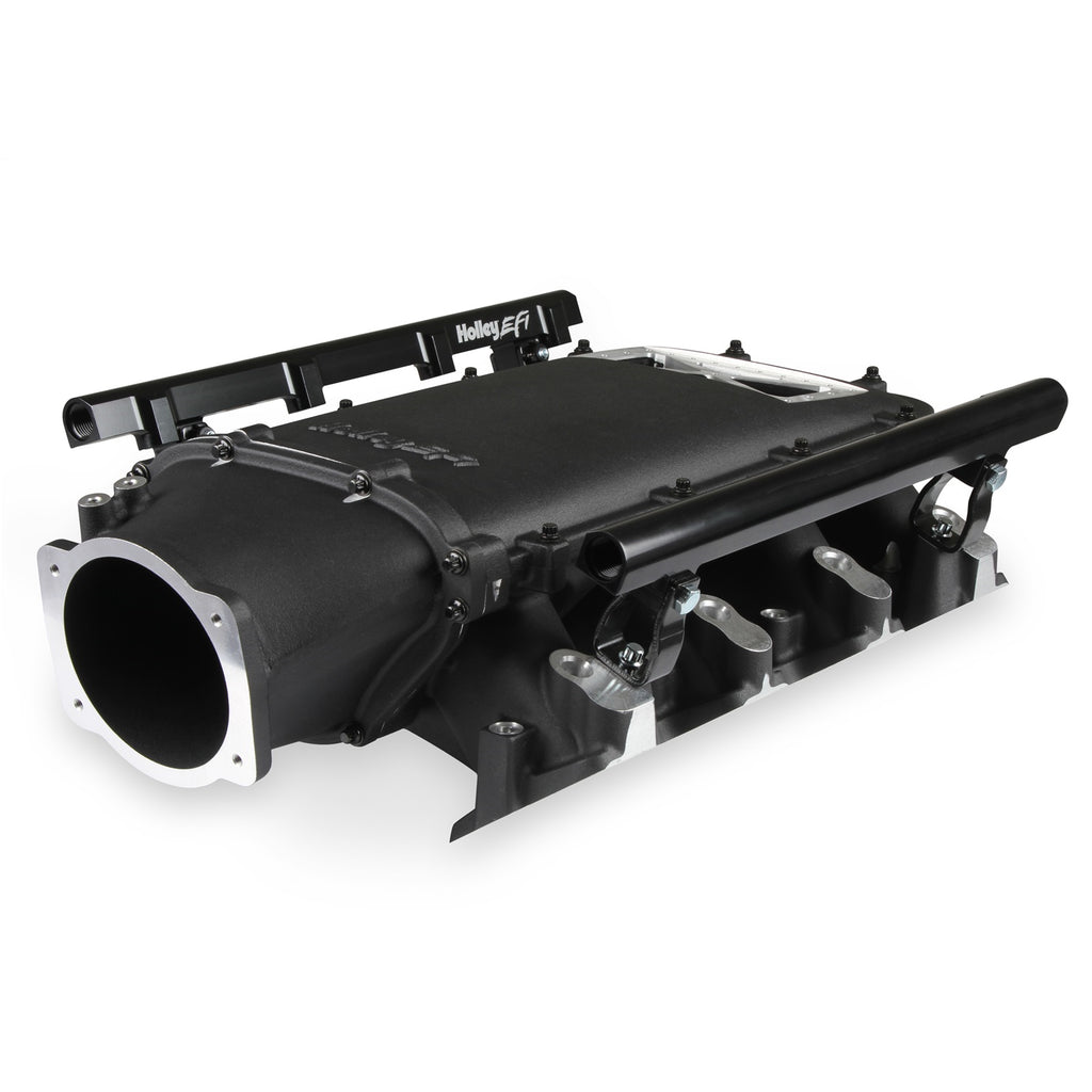 Ultra-Lo-Ram-Manifold-Kit-Single-Injector--Black---Gm-Ls3L92